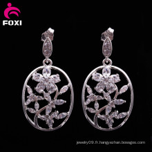 Boucles d&#39;oreilles en plaqué or pour femme